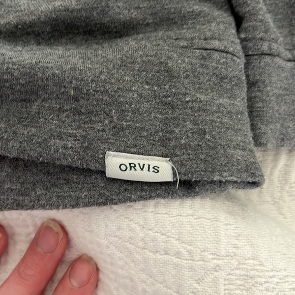Gray orvis sweatshirt - Picture 2 of 3